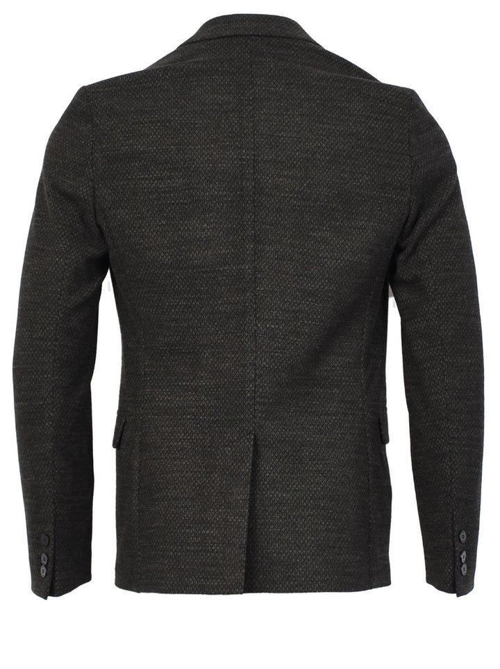 HUGO colbert Arwido-97% wol, 3% elasthaan-HEREN PAKKEN & COLBERTS-Groen