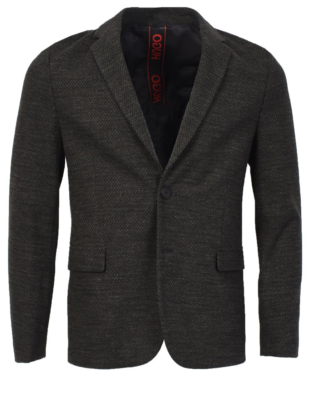 HUGO colbert Arwido-97% wol, 3% elasthaan-HEREN PAKKEN & COLBERTS-Groen