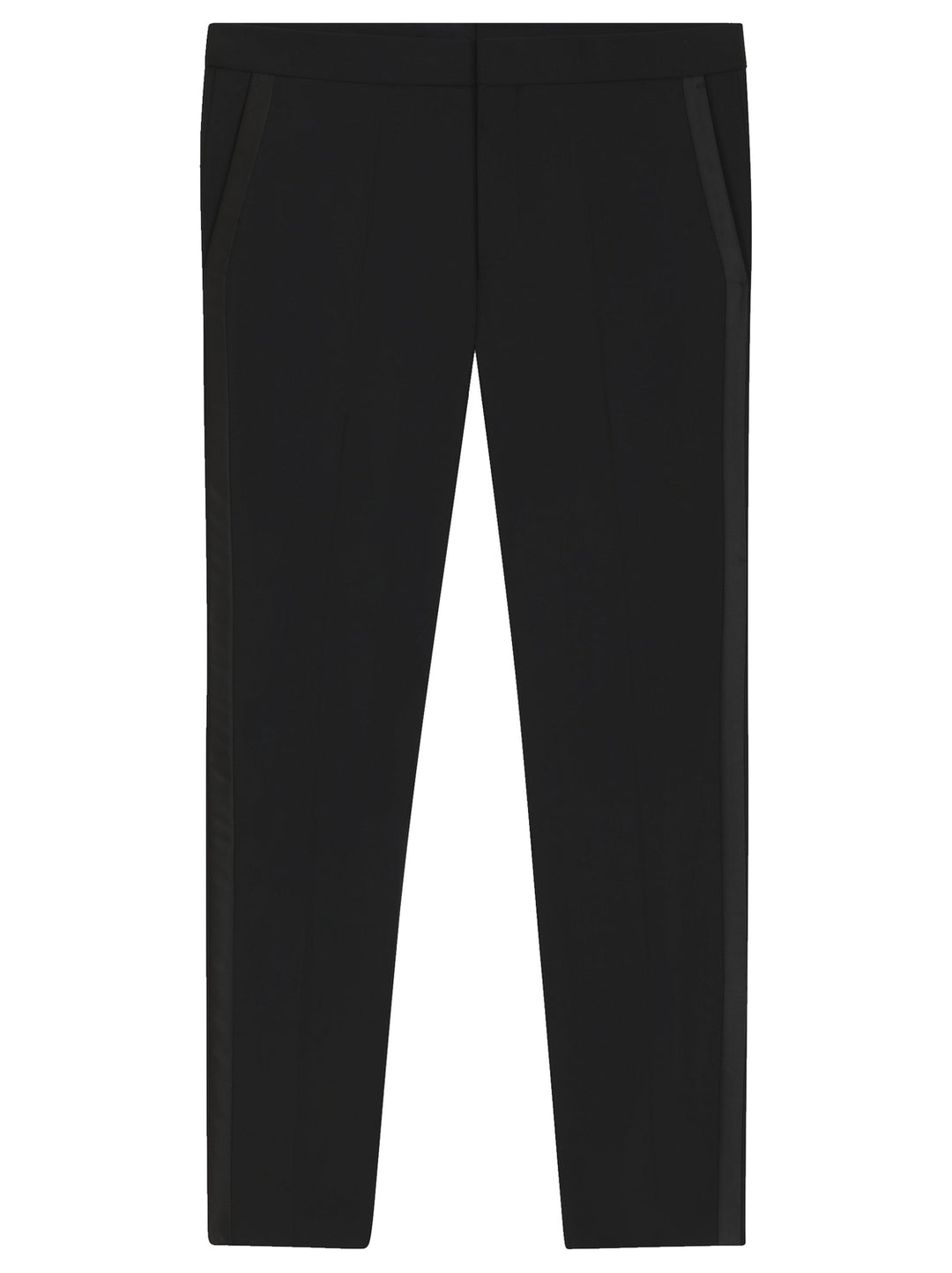 HUGO – Extra Slim Fit Smoking Pantalon Zwart-HEREN GELEGENHEIDSKLEDING-Zwart