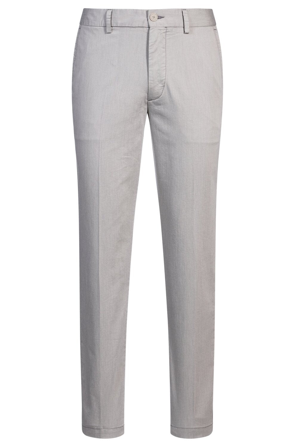 HUGO pantalon light beige-65% Katoen<br />35% Elastomultiester-HEREN BROEKEN-Beige