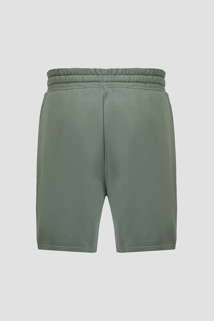 HUGO Relaxed-fit short van katoen met logoprint-100% Katoen <br />-HEREN BROEKEN-Groen