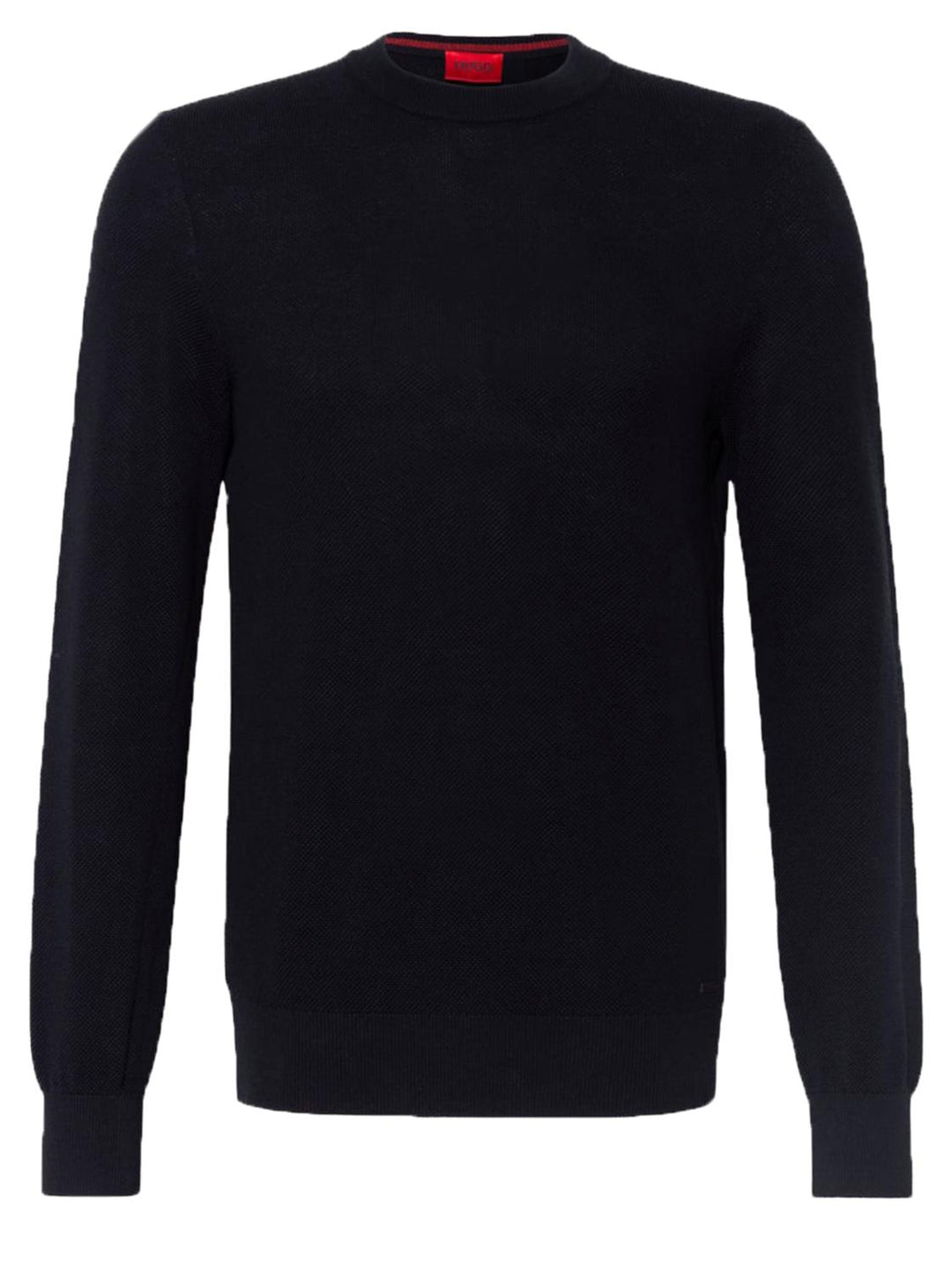 HUGO trui Sfinity-100% polyamide-HEREN TRUIEN & VESTEN-Blauw