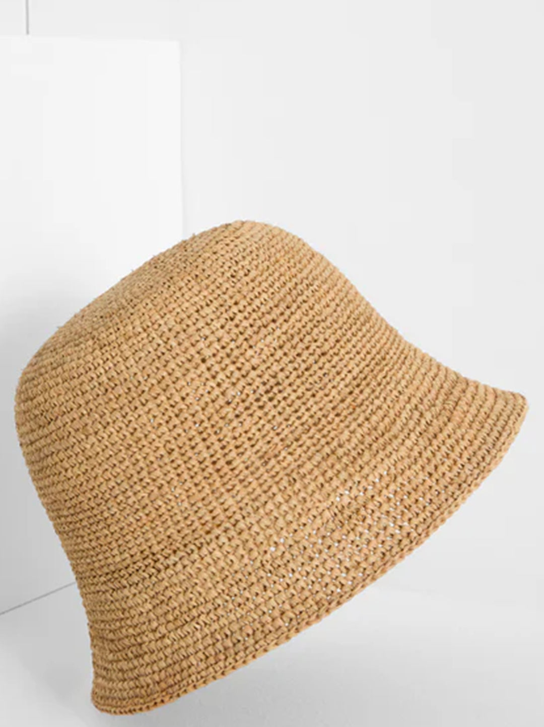 IBELIV Raffia Andao Hoed – Bruin-DAMES ACCESSOIRES-Bruin