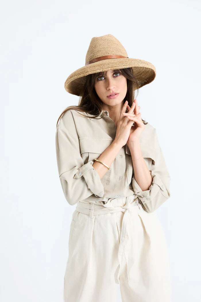 IBELIV Safari Hoed – Bruin-DAMES ACCESSOIRES-Bruin