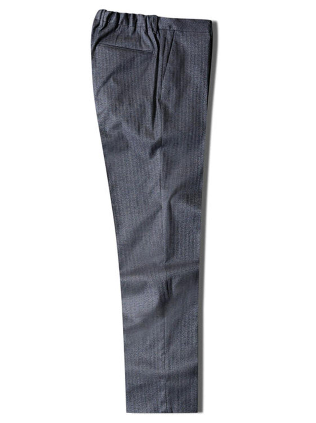 Incotex chino-98% katoen, 2% elasthaan-HEREN BROEKEN-Grijs