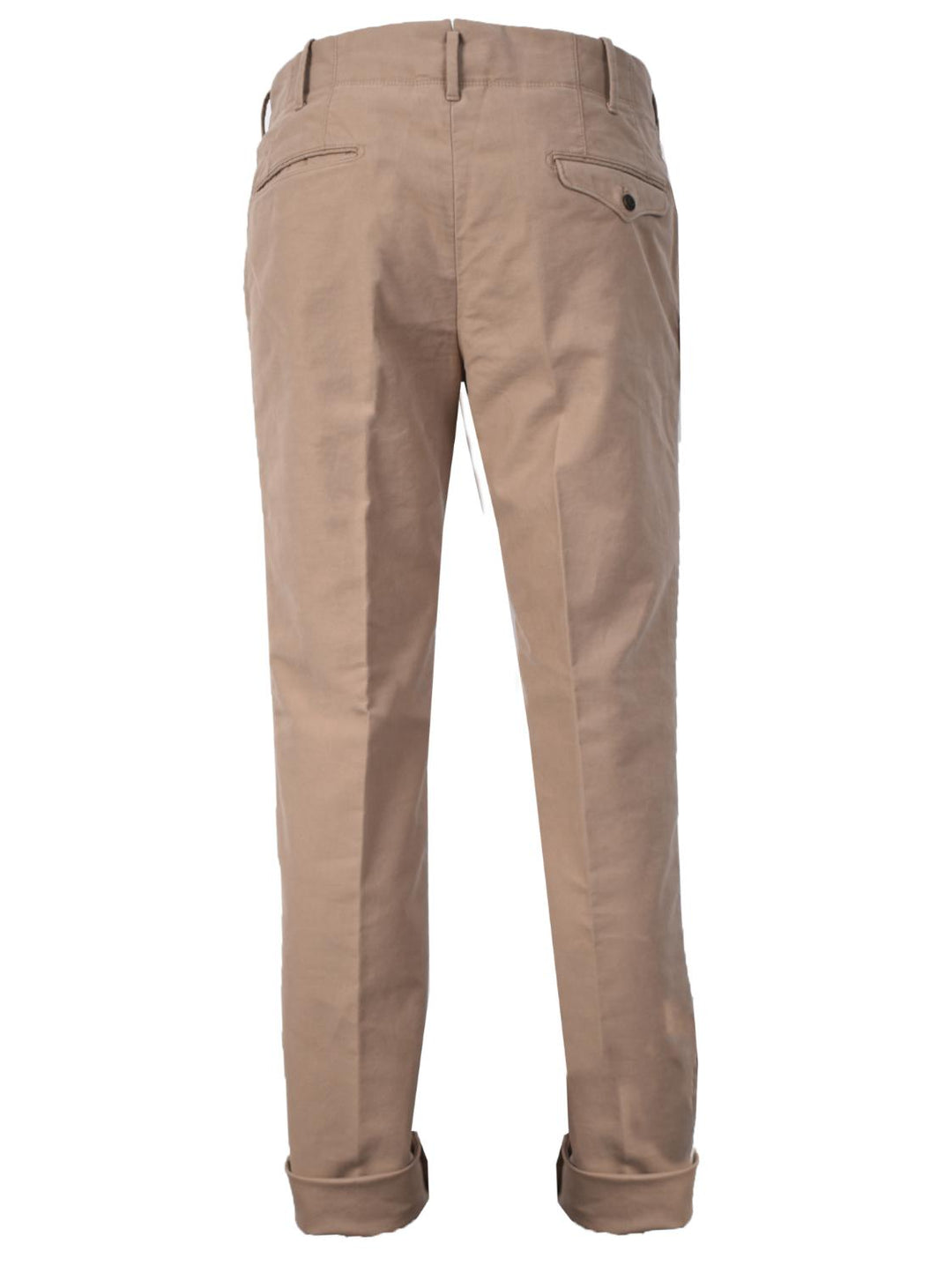 Incotex chino slim fit-98% katoen<br />2% elastan-HEREN BROEKEN-Beige