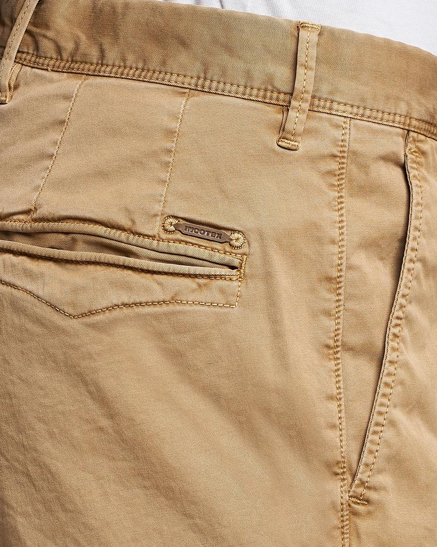 Incotex SLACKS chino slim fit-97% katoen, 3% elasthaan-HEREN BROEKEN-Beige