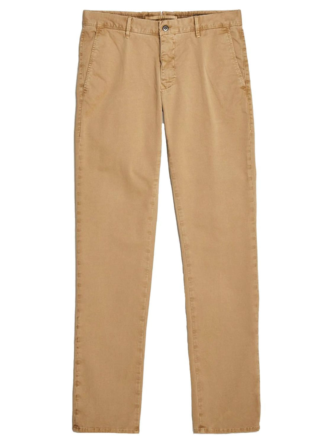 Incotex SLACKS chino slim fit-97% katoen, 3% elasthaan-HEREN BROEKEN-Beige
