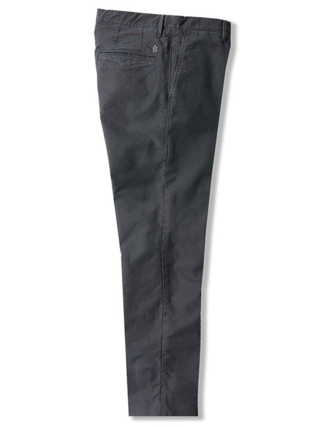 Incotex - SLACKS slim fit-98% katoen, 2% elasthaan-HEREN BROEKEN-Grijs