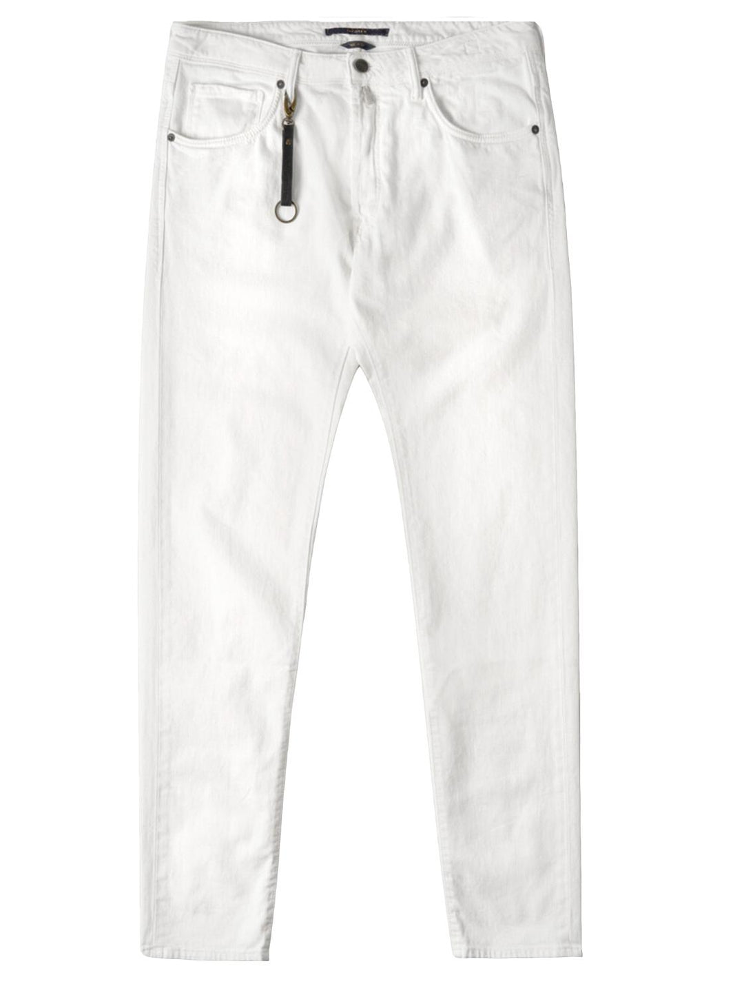 Incotex slim fit jeans wit-98% katoen; 2% elastaan-HEREN BROEKEN-Wit