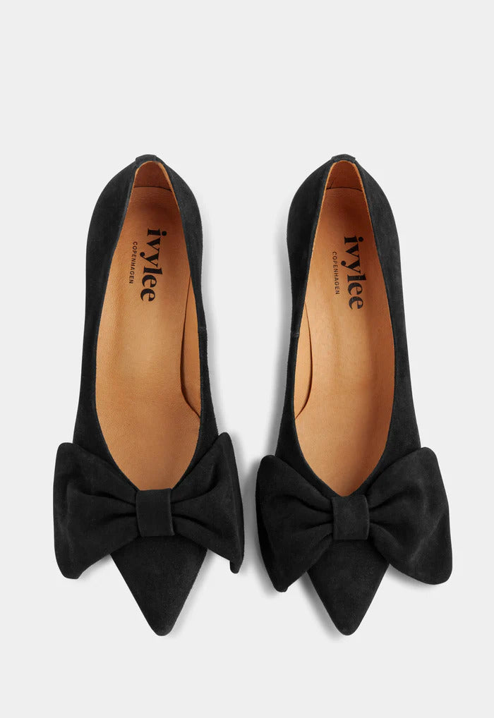 Ivylee Copenhagen ALICE zwart-Suede-DAMES SCHOENEN-Zwart