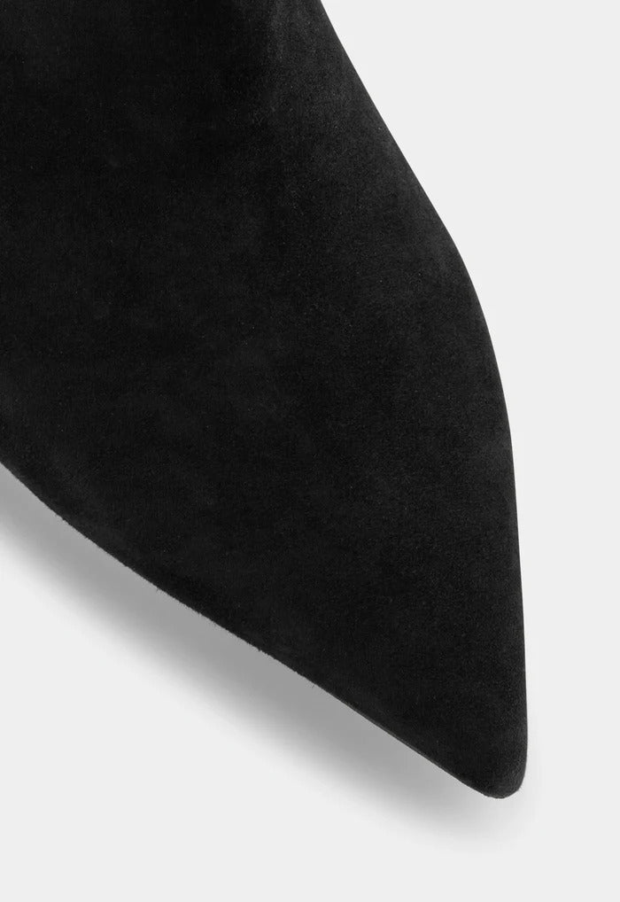 Ivylee Copenhagen ANNA suede zwart-Bovenwerk: Split Suède<br />Voering: Leer-DAMES SCHOENEN-Zwart