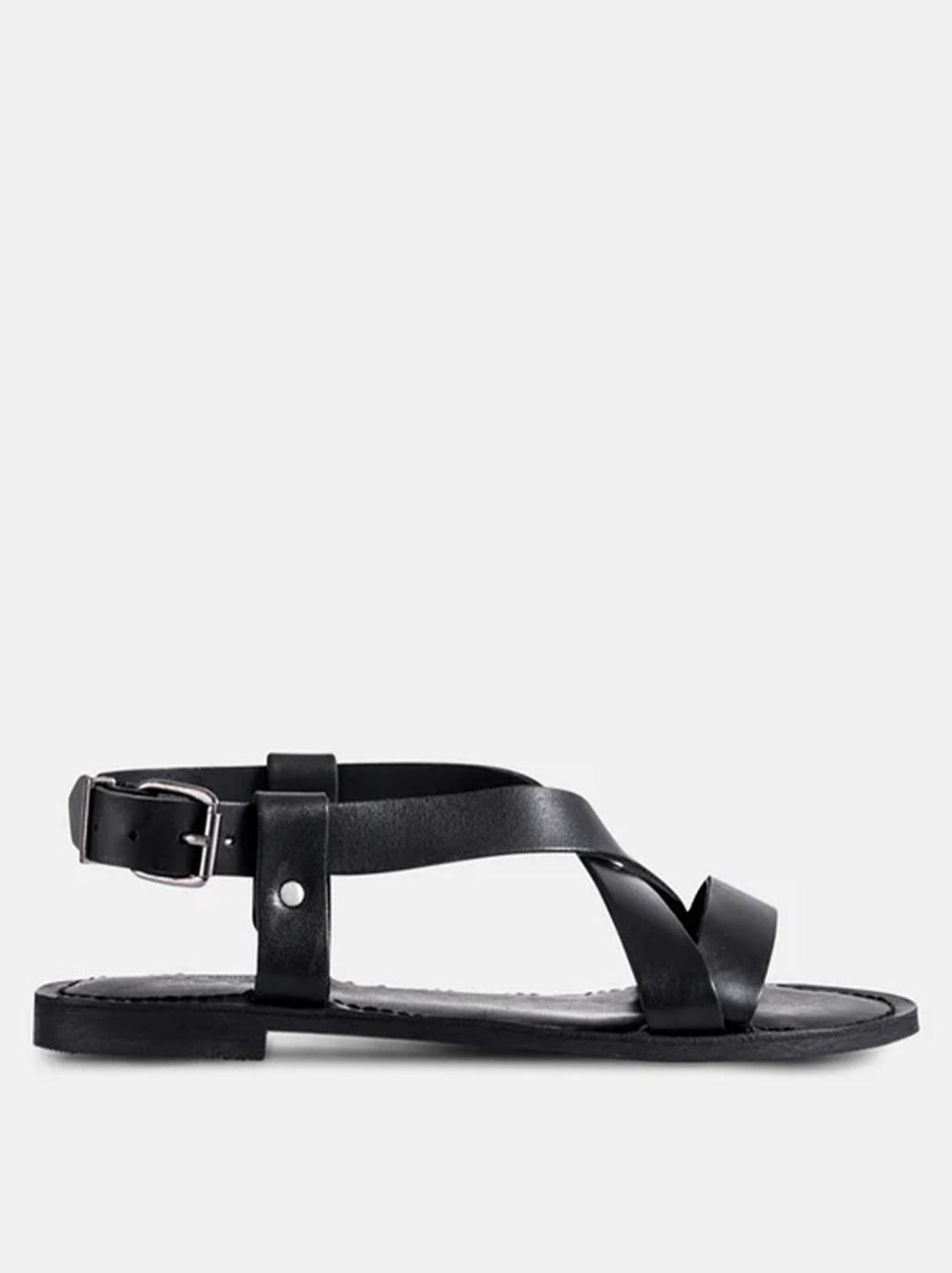 Ivylee Copenhagen LAURA ANILIN-Leer-DAMES SCHOENEN-Zwart