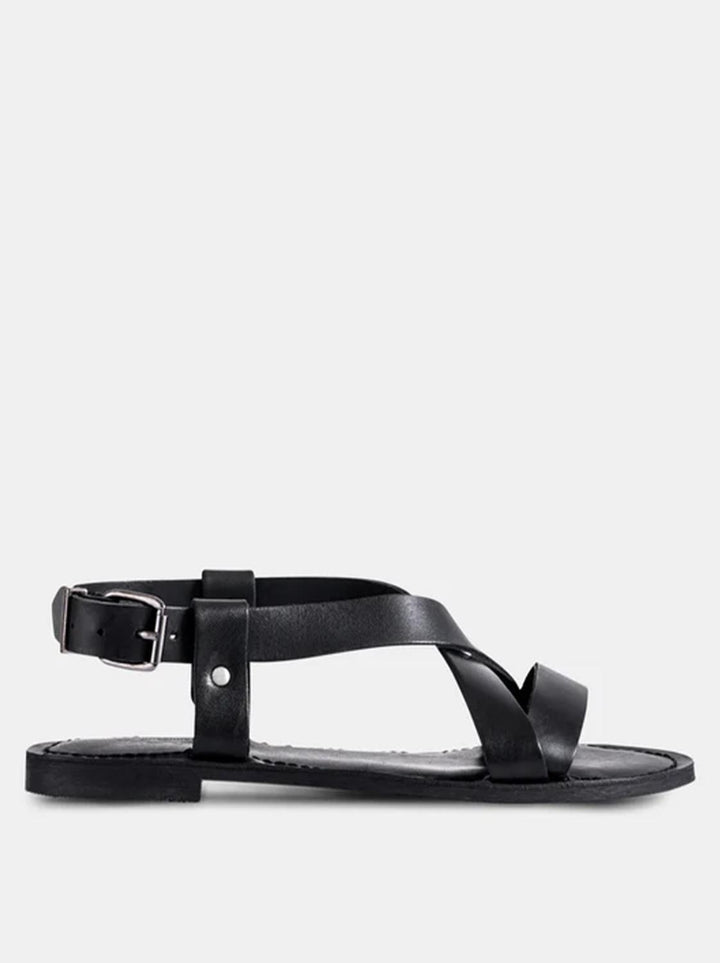 Ivylee Copenhagen LAURA ANILIN-Leer-DAMES SCHOENEN-Zwart