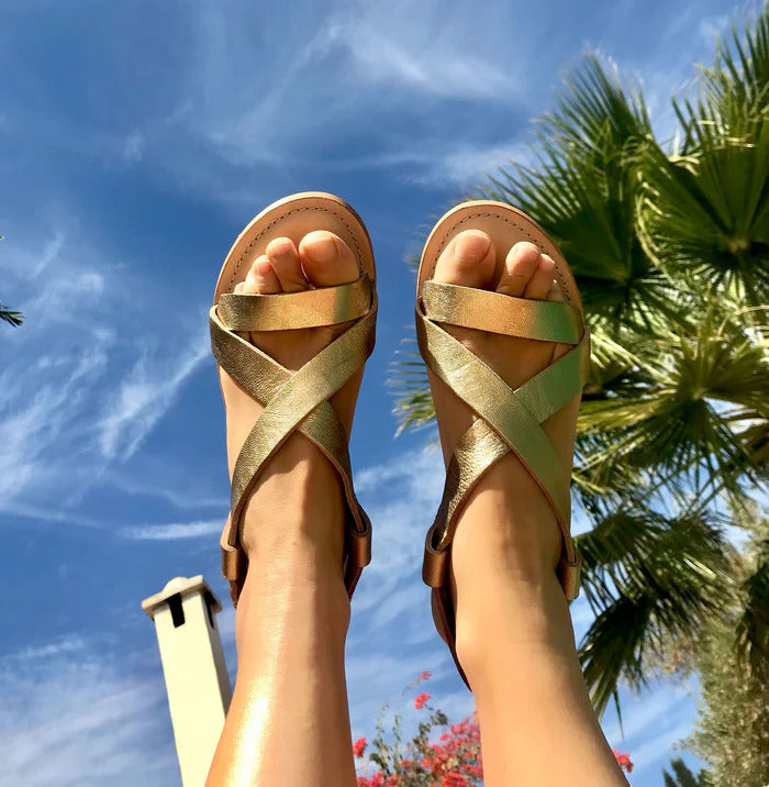 Ivylee Copenhagen laura metallic-DAMES SCHOENEN-Goud