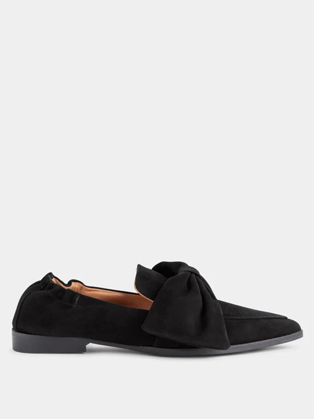 Ivylee Copenhagen SIA loafer-Suede-DAMES SCHOENEN-Zwart