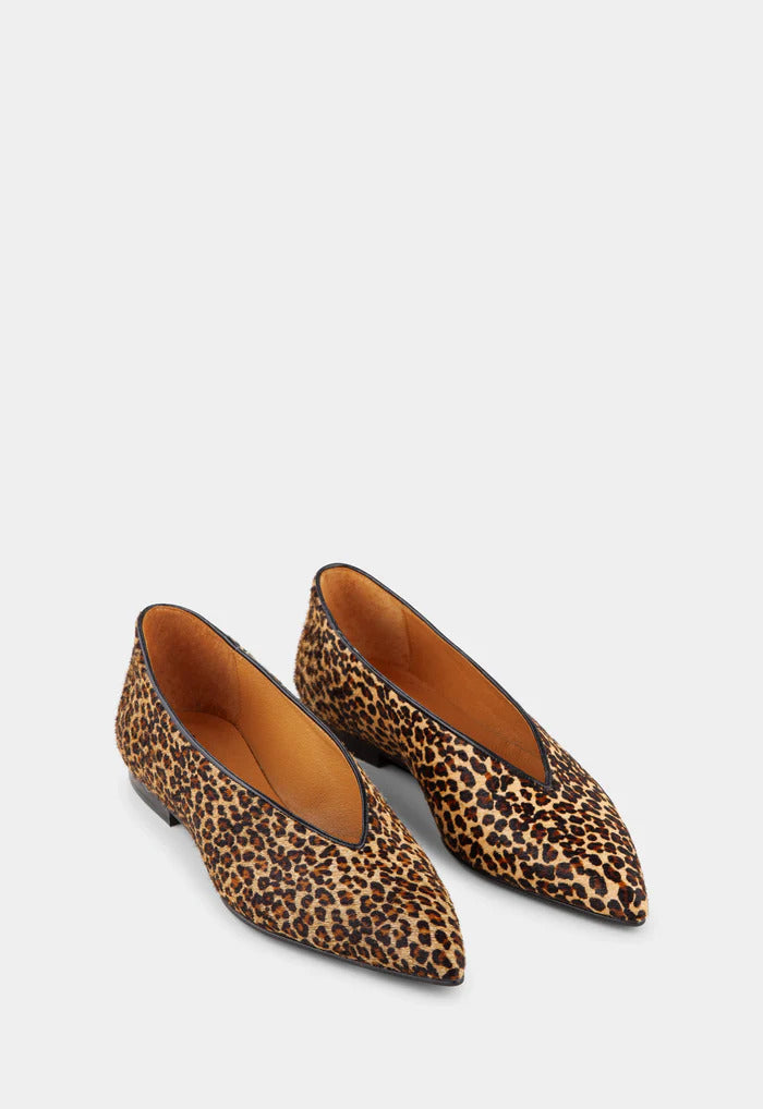 Ivylee Copenhagen sony leopard-DAMES SCHOENEN-Bruin