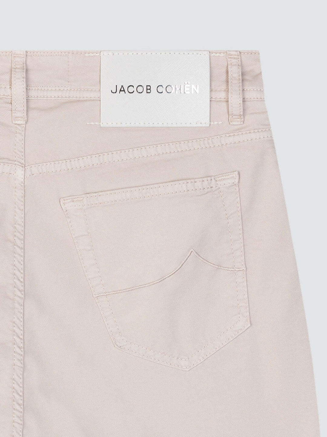Jacob Cohen 5-pocket Super Slim Fit Nick Slim-55% Katoen<br />42% Lyocell<br />3% Elastaan-HEREN BROEKEN-Beige