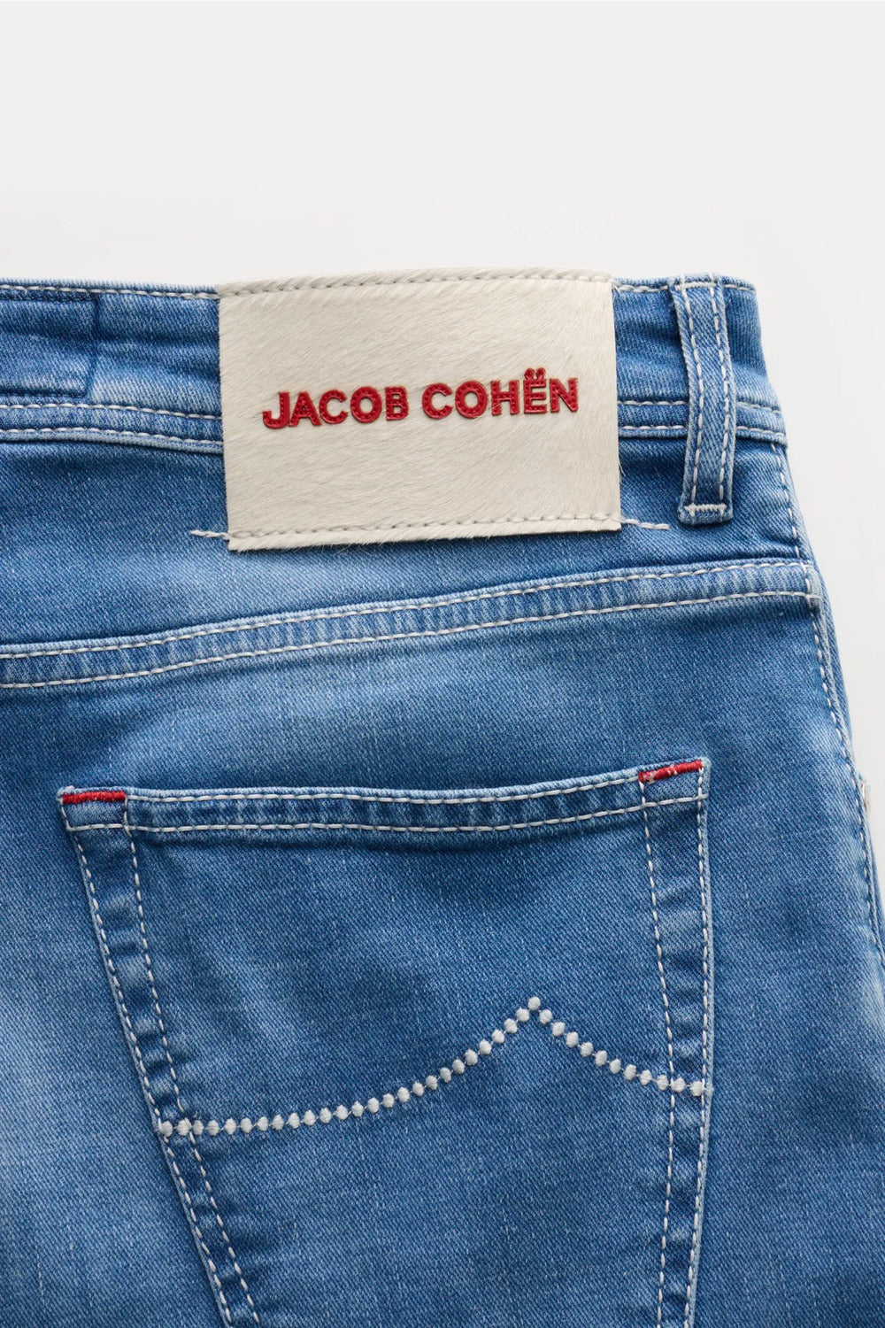 Jacob Cohën 5P Super slim fit Nick Slim-94% Katoen<br />4% Elastomultiester<br />2% Elastaan-HEREN BROEKEN-Blauw