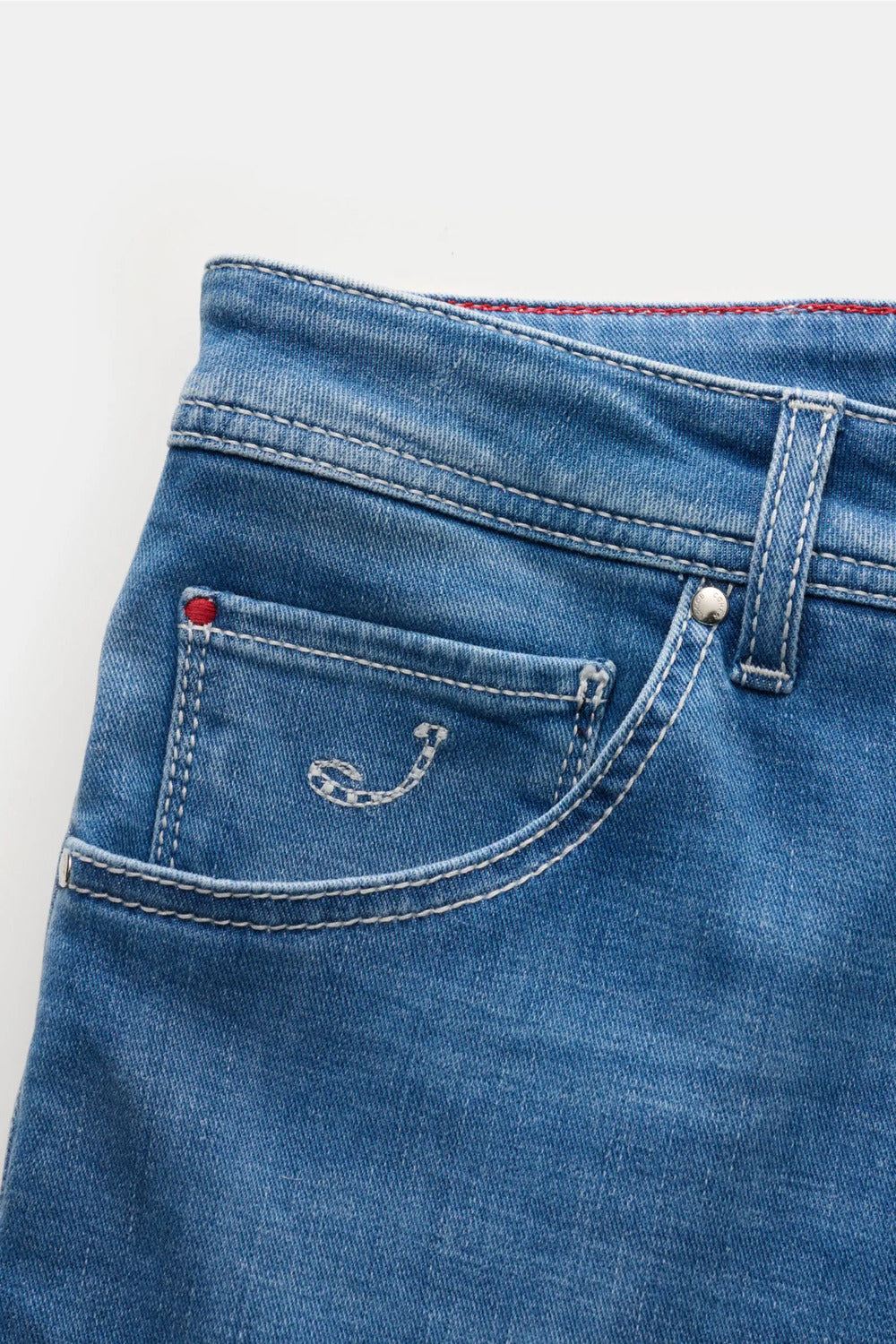 Jacob Cohën 5P Super slim fit Nick Slim-94% Katoen<br />4% Elastomultiester<br />2% Elastaan-HEREN BROEKEN-Blauw