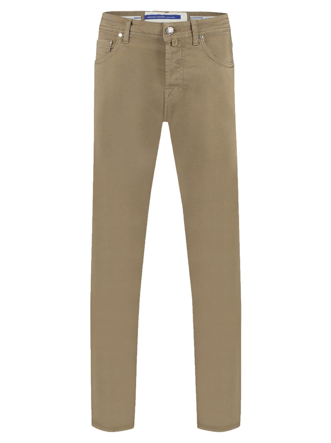Jacob Cohen BARD-98% katoen, 2% elasthaan-HEREN BROEKEN-Beige