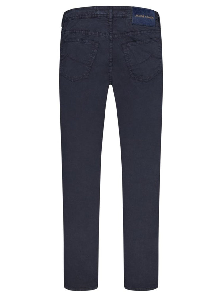 Jacob Cohen BARD broek-98% katoen, 2% elasthaan-HEREN BROEKEN-Blauw