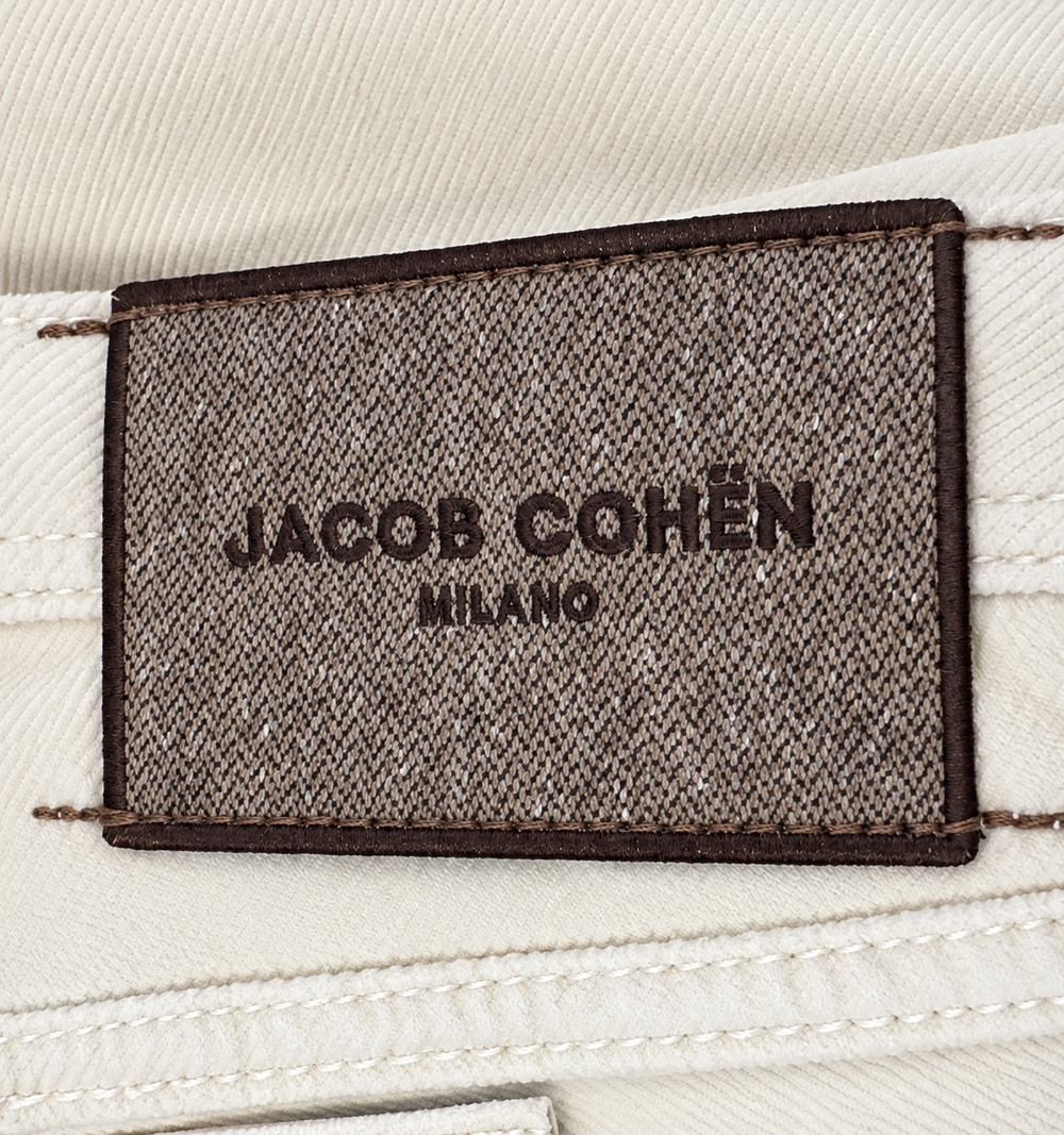 Jacob Cohën Bard Corduroy Broek – Room-97% katoen, 3% elastaan-HEREN BROEKEN-Room