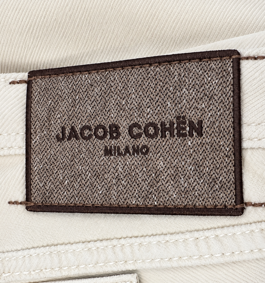 Jacob Cohën Bard Corduroy Broek – Room-97% katoen, 3% elastaan-HEREN BROEKEN-Room