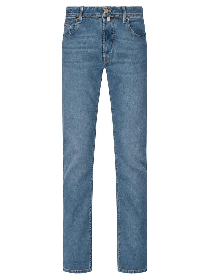 Jacob Cohën Bard Jeans – Blauw-99% katoen, 1% elastaan-HEREN BROEKEN-Blauw