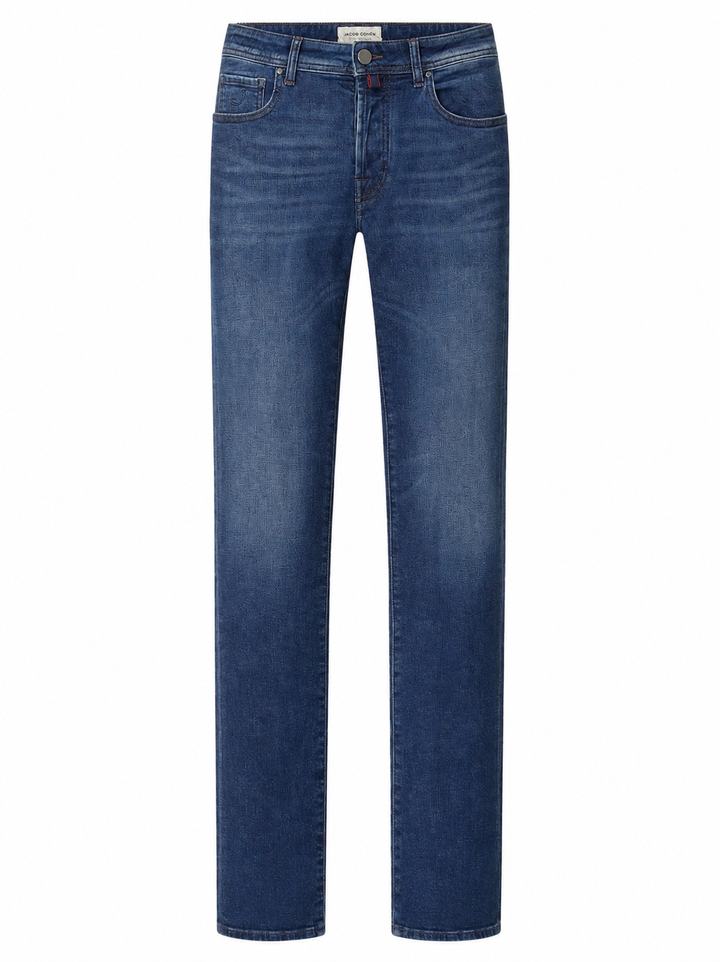 Jacob Cohën Bard Jeans – Blauw-99% katoen, 1% elasthaan-HEREN BROEKEN-Blauw