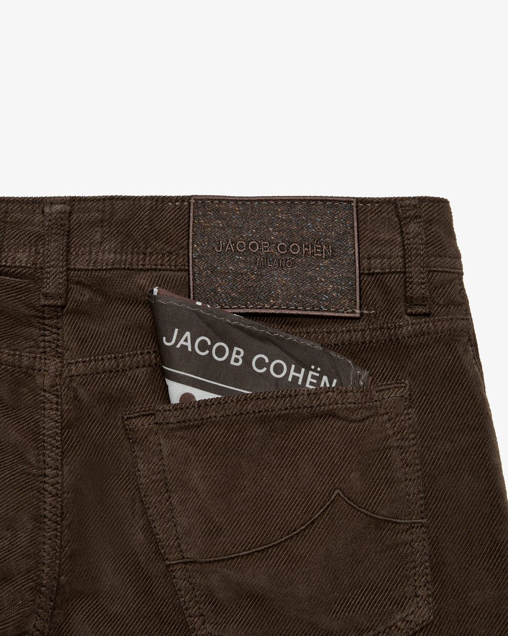 Jacob Cohën Bard Jeans – Bruin-98% katoen, 2% elasthaan-HEREN BROEKEN-Bruin