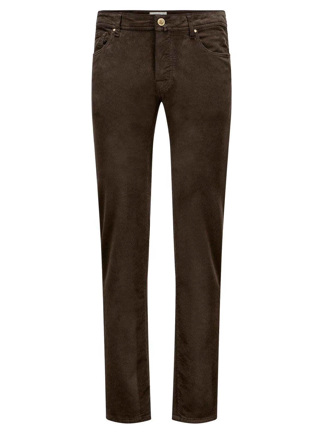 Jacob Cohën Bard Jeans – Bruin-98% katoen, 2% elasthaan-HEREN BROEKEN-Bruin