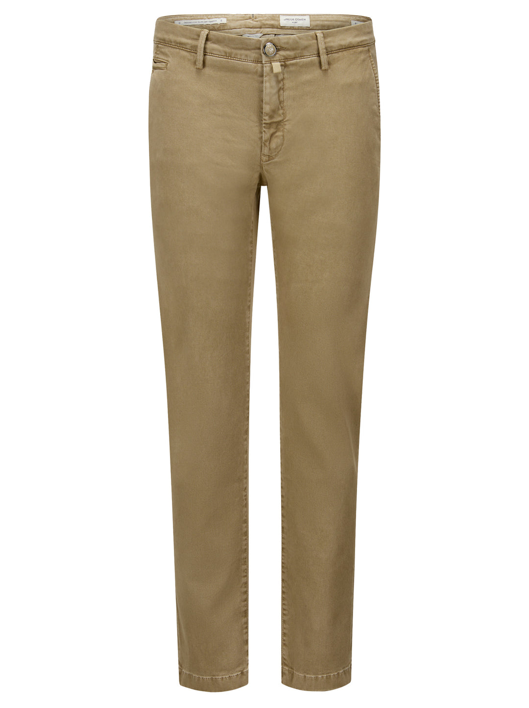 Jacob Cohën Bobby Chino – Beige-98% katoen, 2% elasthaan-HEREN BROEKEN-Beige