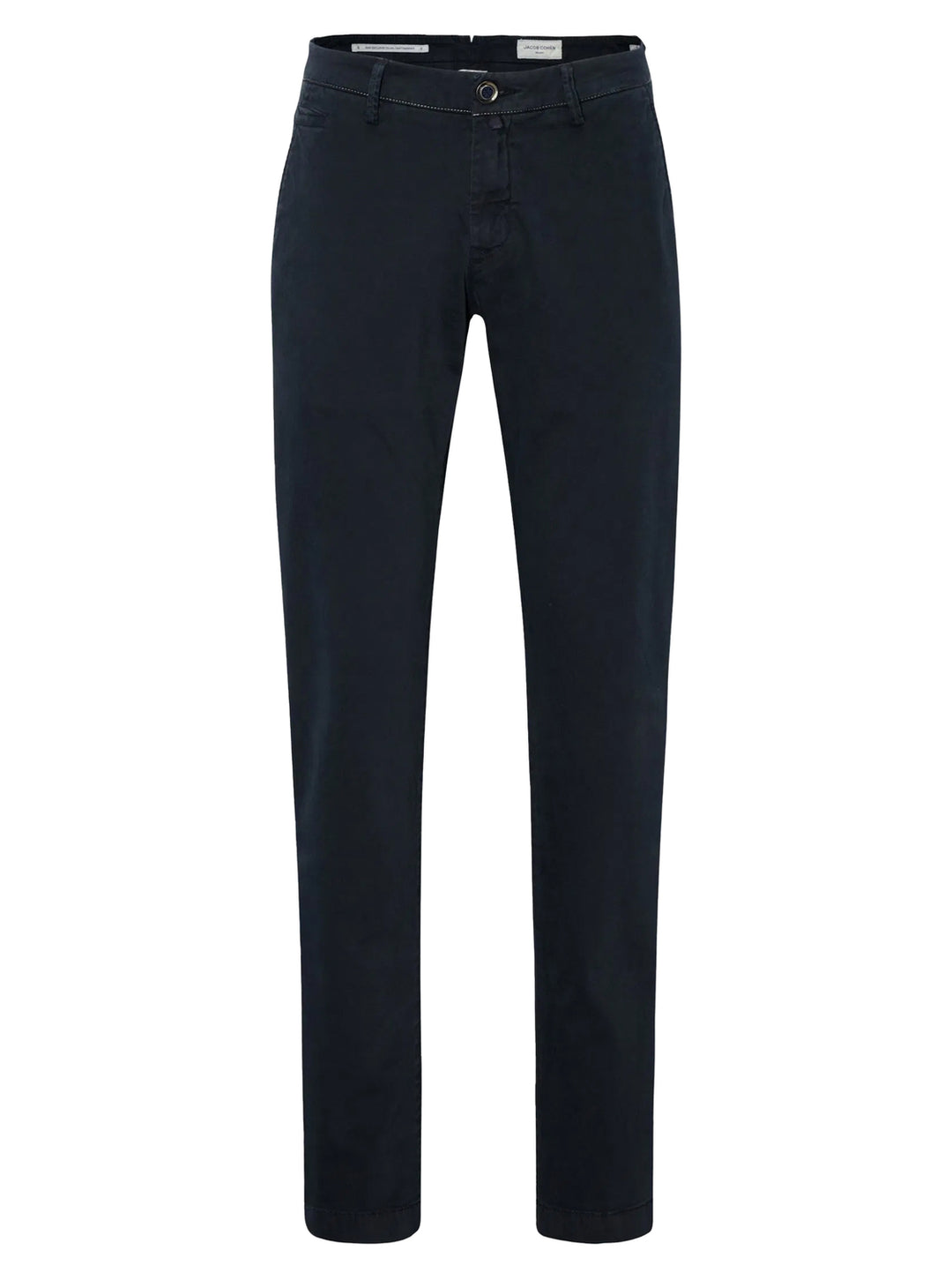 Jacob Cohën Bobby Slim Chino – Blauw-43% modal, 27% lycra, 27% katoen, 3% elastaan-HEREN BROEKEN-Blauw