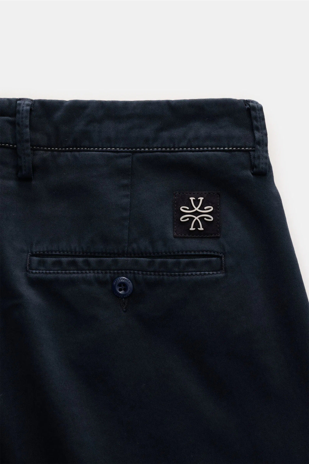 Jacob Cohën Bobby Slim Chino – Blauw-43% modal, 27% lycra, 27% katoen, 3% elastaan-HEREN BROEKEN-Blauw