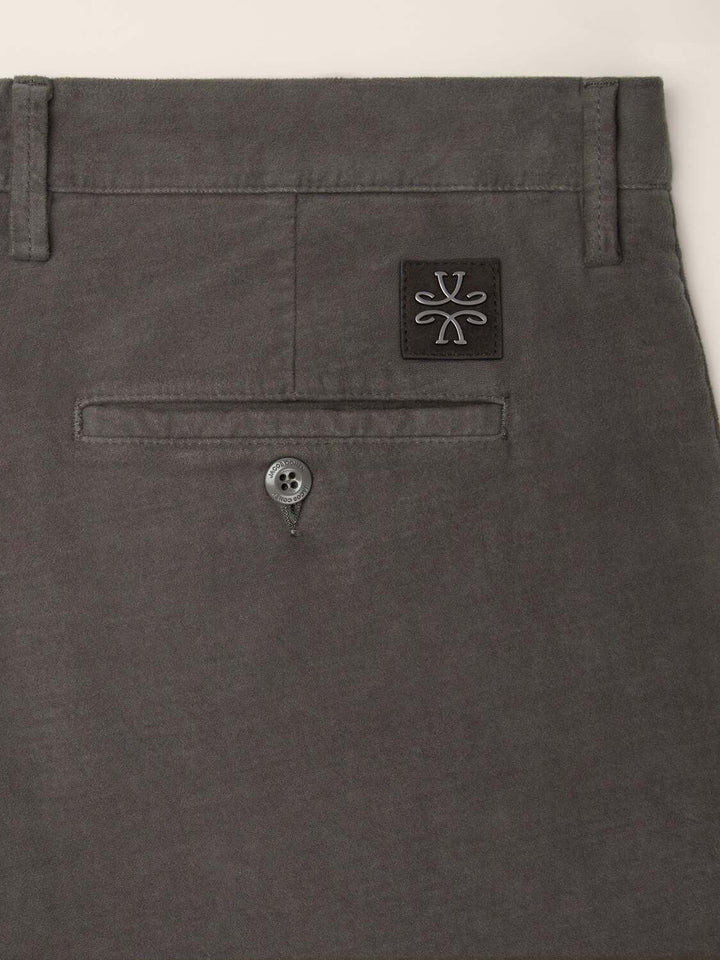 Jacob Cohën Bobby Slim Chino – Grijs-98% katoen, 2% elastaan-HEREN BROEKEN-Grijs