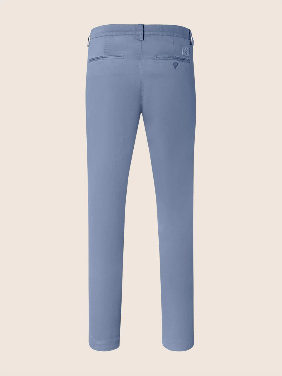 Jacob Cohën Bobby slim fit chino – Blauw-55% katoen, 42% lycra, 3% elastaan-HEREN BROEKEN-Blauw