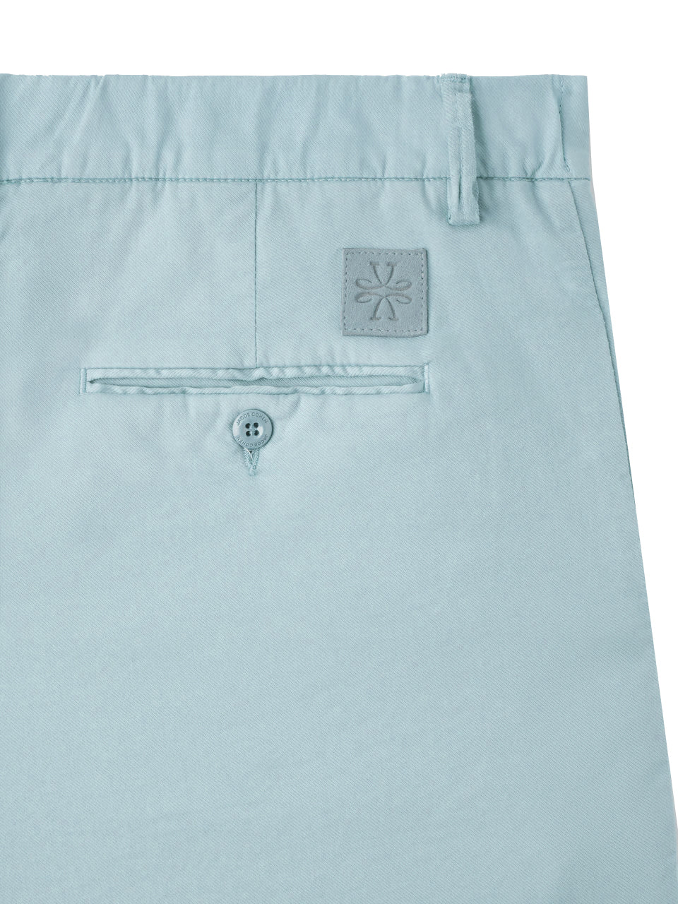 Jacob Cohën Bobby Slim Fit Chino – Blauw-55% katoen, 42% lycra, 3% elastaan-HEREN BROEKEN-Blauw