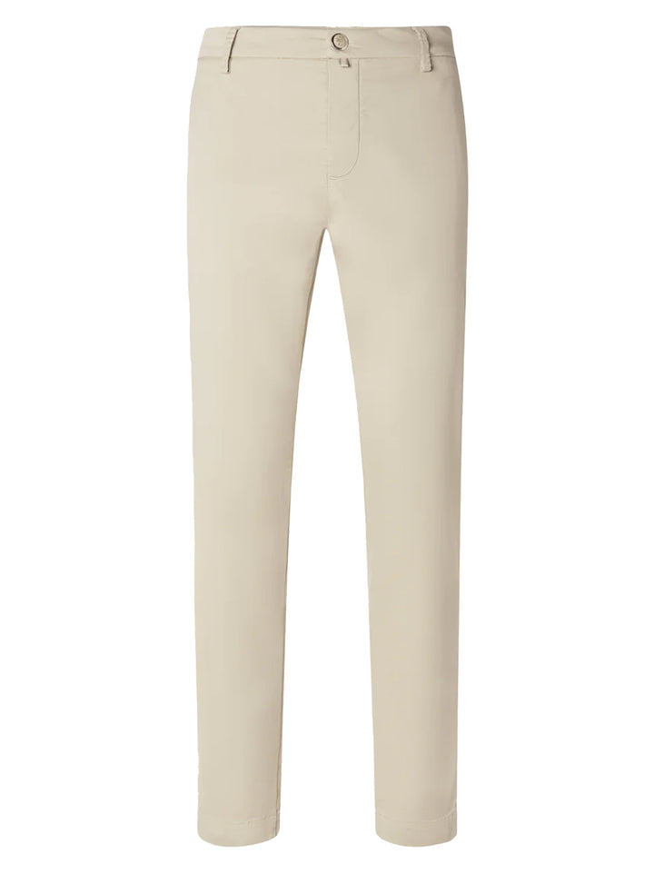 Jacob Cohën Bobby slim fit chino – Wit-55% katoen, 42% lycra, 3% elastaan-HEREN BROEKEN-Wit