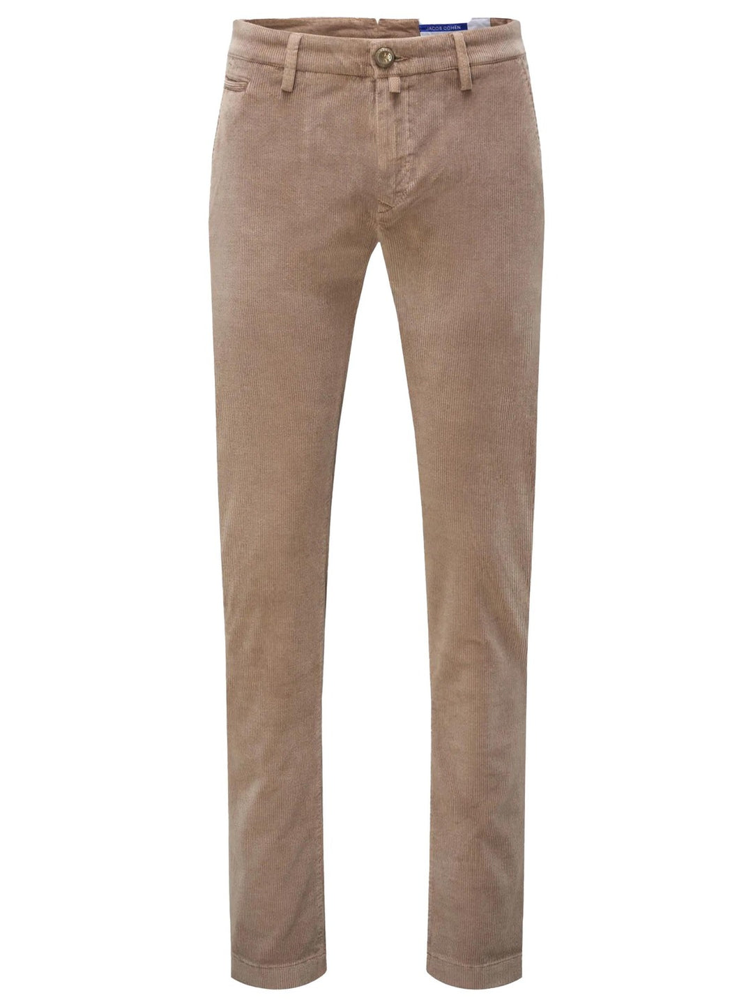 Jacob Cohen BOBBY slimfit Broek corduroy-78% katoen<br />20% Modal<br />2% Spandex-HEREN BROEKEN-Bruin