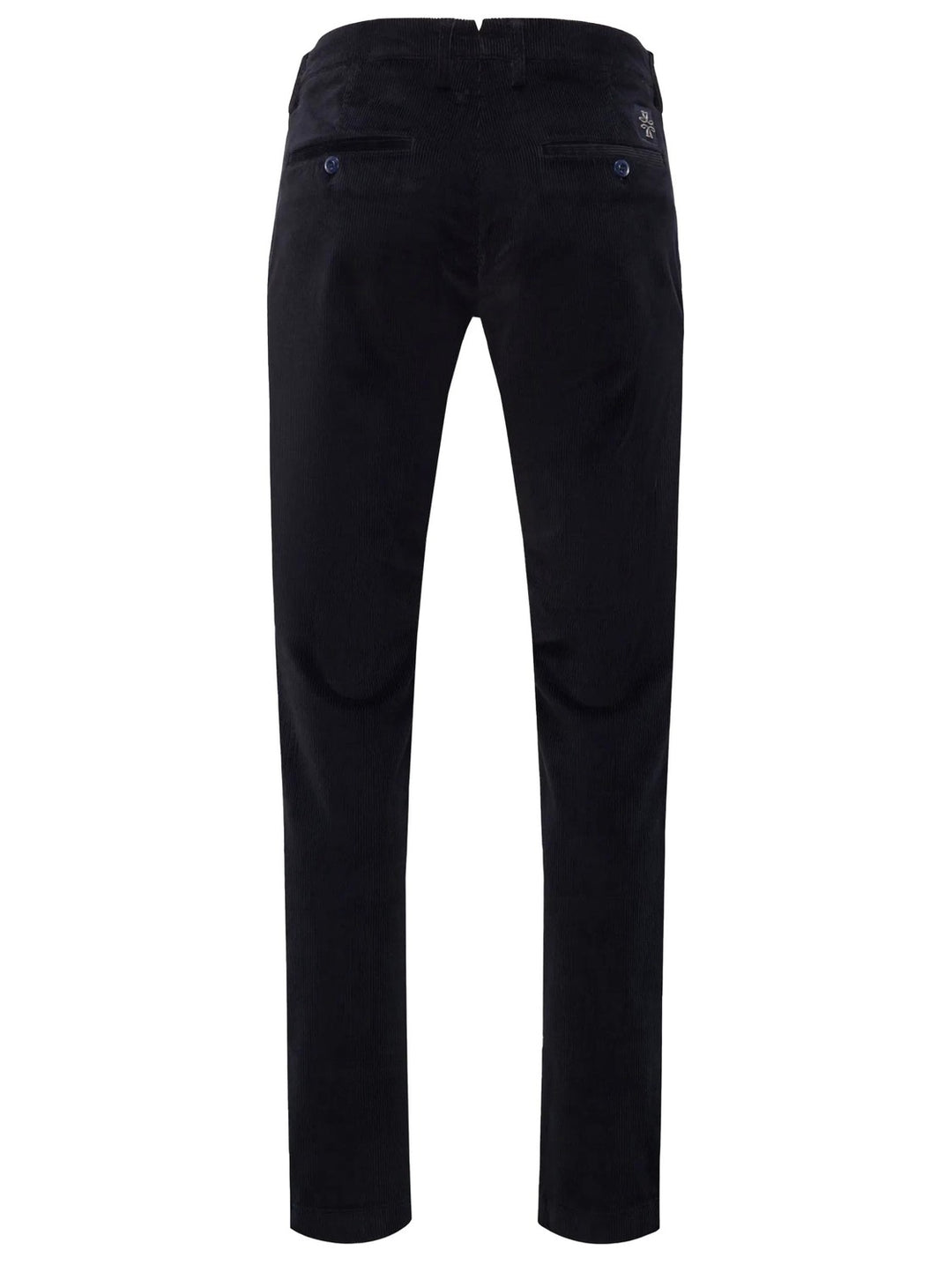 Jacob Cohen BOBBY slimfit Broek corduroy-78% katoen<br />20% Modal<br />2% Spandex-HEREN BROEKEN-Zwart