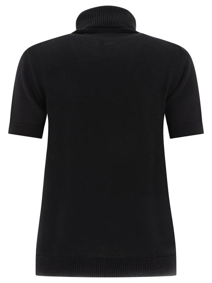 Jacob Cohën coltrui-100% wol-DAMES TRUIEN & VESTEN-Zwart