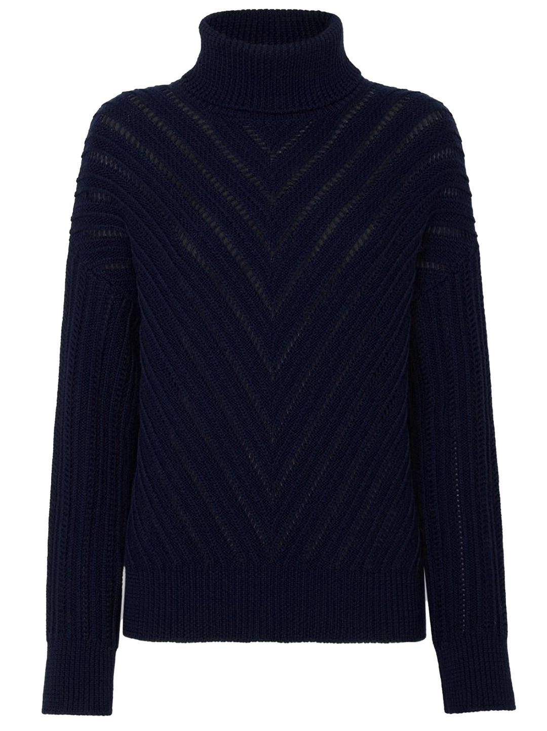 Jacob Cohen coltrui navy-100% Virgin Wool-DAMES TRUIEN & VESTEN-Blauw