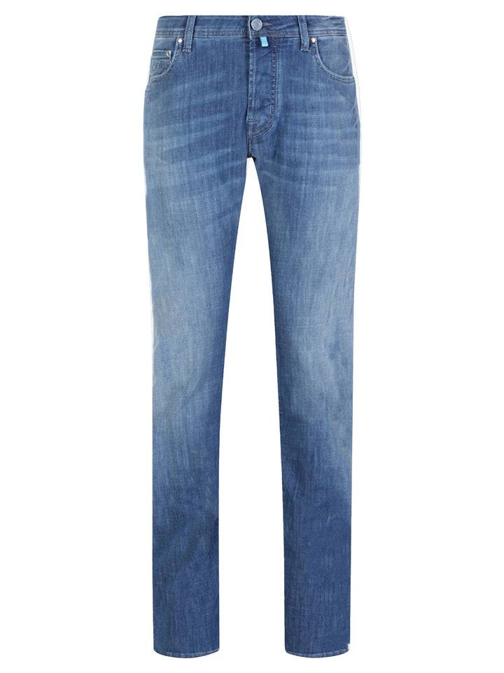 Jacob Cohen jeans Super Slim Fit Nick Slim-66% Katoen<br />20% Polyester<br />12% Lyocell<br />2% Elastaan-HEREN BROEKEN-