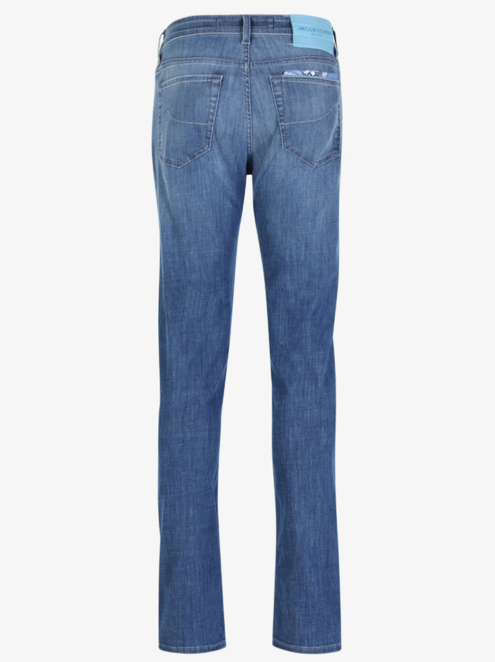 Jacob Cohen jeans Super Slim Fit Nick Slim-66% Katoen<br />20% Polyester<br />12% Lyocell<br />2% Elastaan-HEREN BROEKEN-