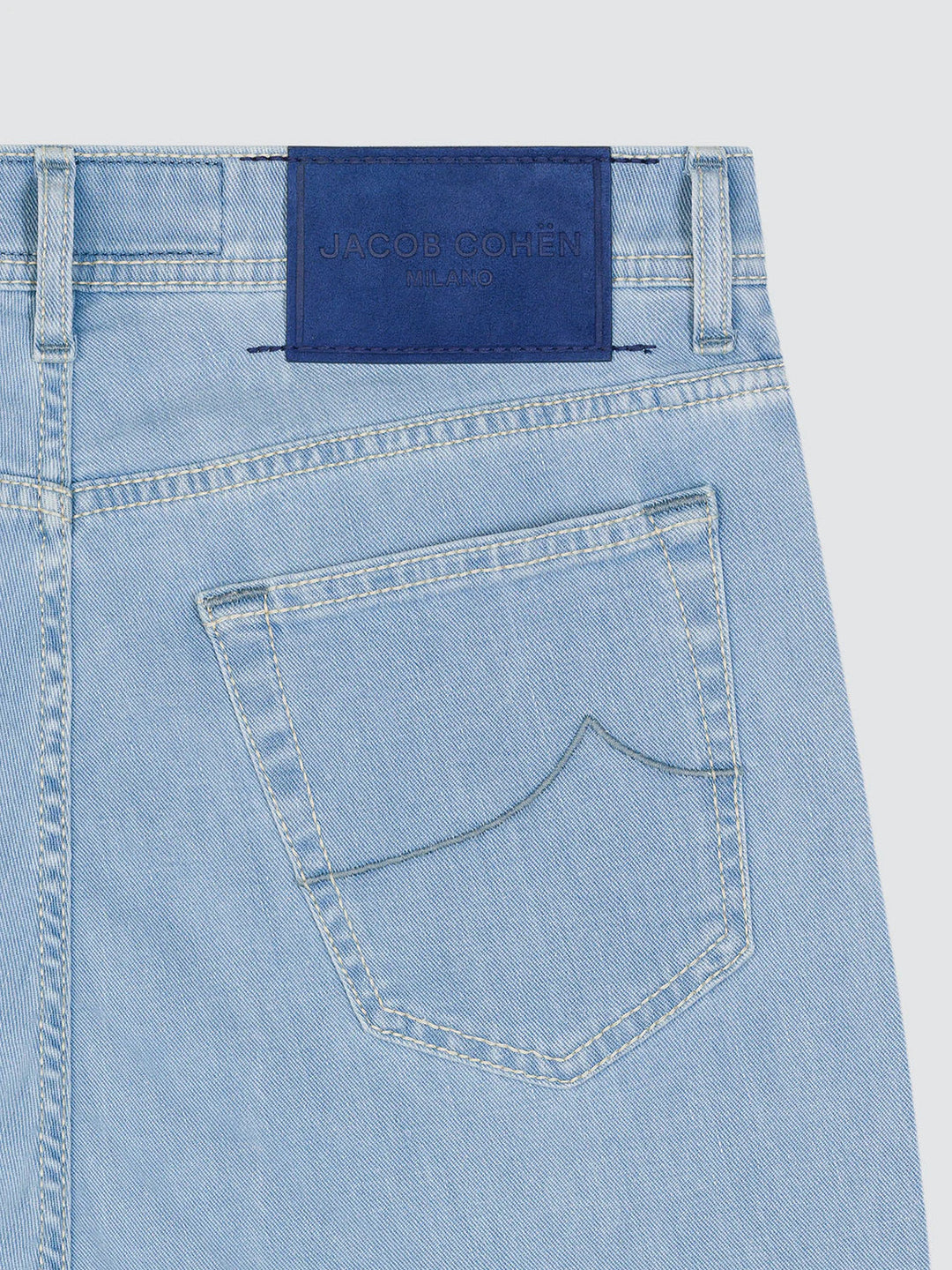 Jacob Cohen jeans Super Slim Fit Nick Slim-92% Katoen<br />6% Elastomultiester<br />2% Elastaan-HEREN BROEKEN-Blauw