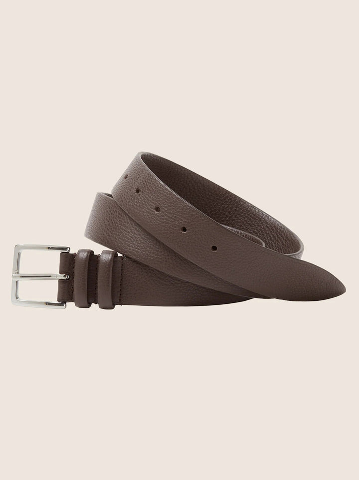 Jacob Cohën Leren Riem – Bruin-100% leer-HEREN SCHOENEN & RIEMEN-Bruin