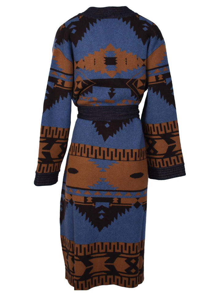 Jacob Cohen manteljas-64% wol, 33% wol, 3% kashmier-DAMES JASSEN & JACKS-Blauw