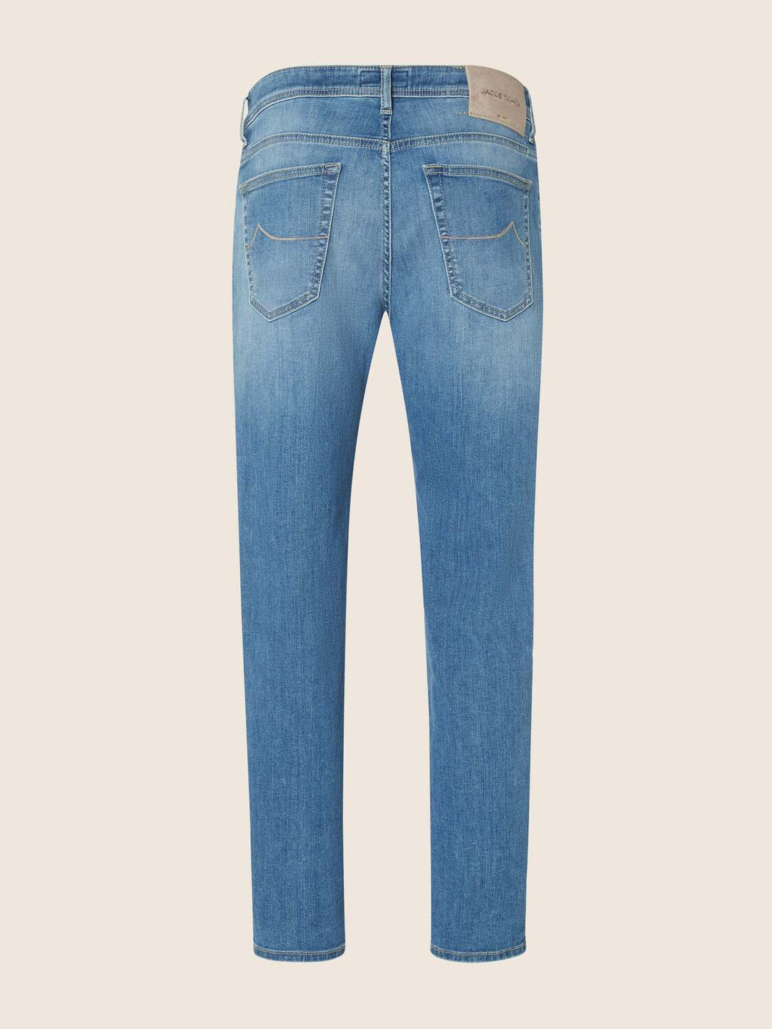 Jacob Cohën Nick 5‑Pocket Jeans – Blauw-92% katoen, 6% elastisch polyamide, 2% elastaan-HEREN BROEKEN-Blauw
