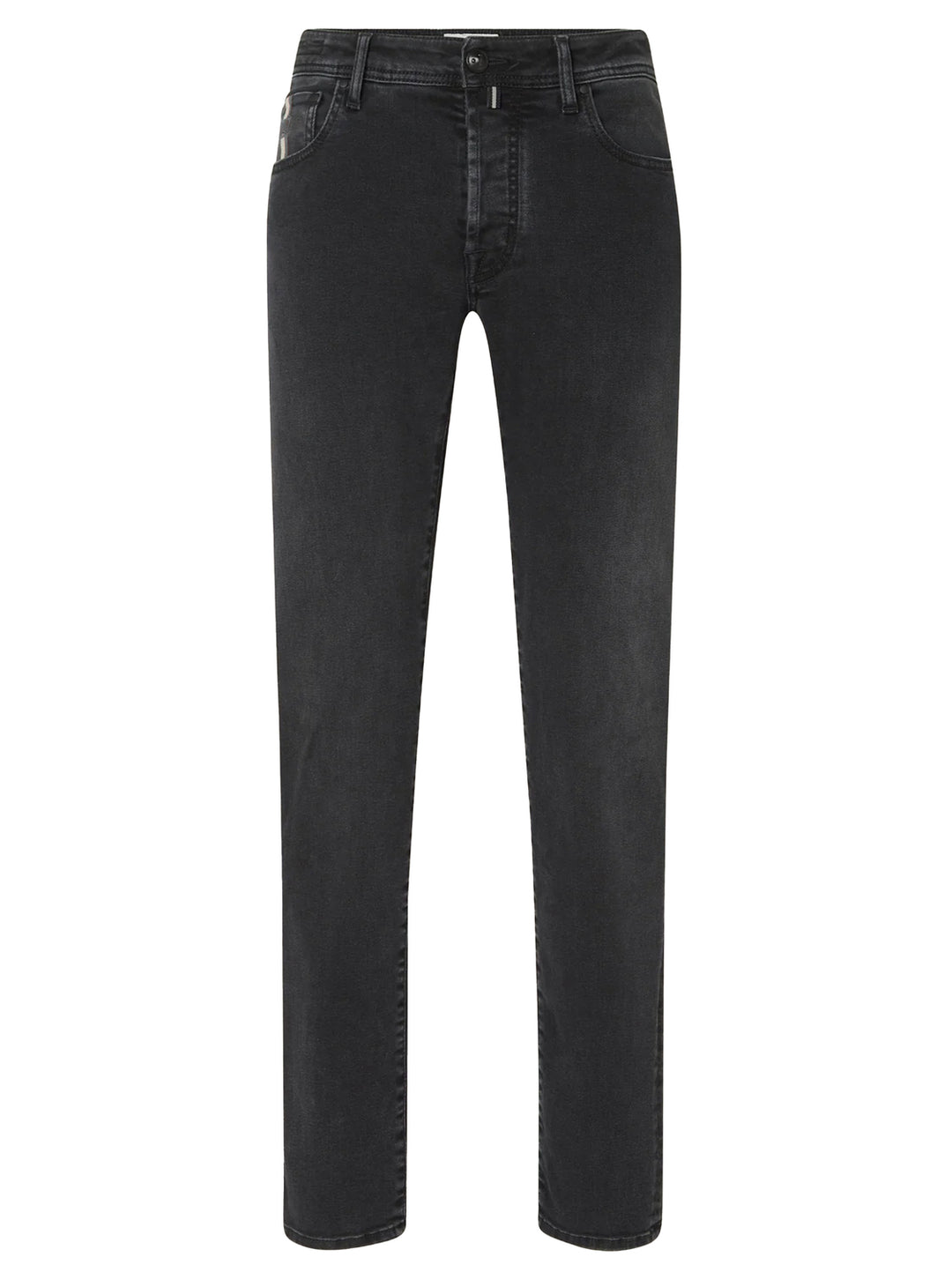 Jacob Cohën Nick 5-Pocket Jeans – Zwart-82% katoen, 9% modal, 6% elastisch polyamide, 3% elasthaan-HEREN BROEKEN-Zwart